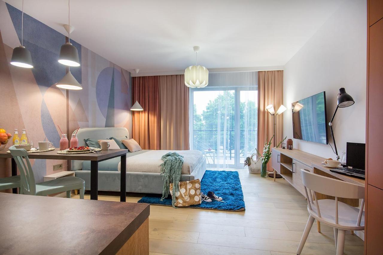 W&K Apartments - Joy Suite - Faktura Vat, Parking 科沙林 外观 照片